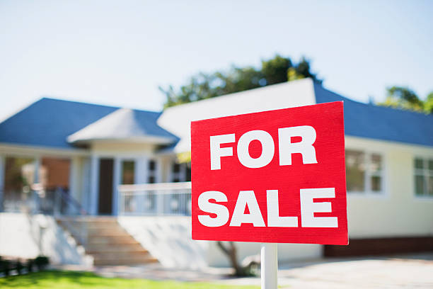 Mobile home for sale sign